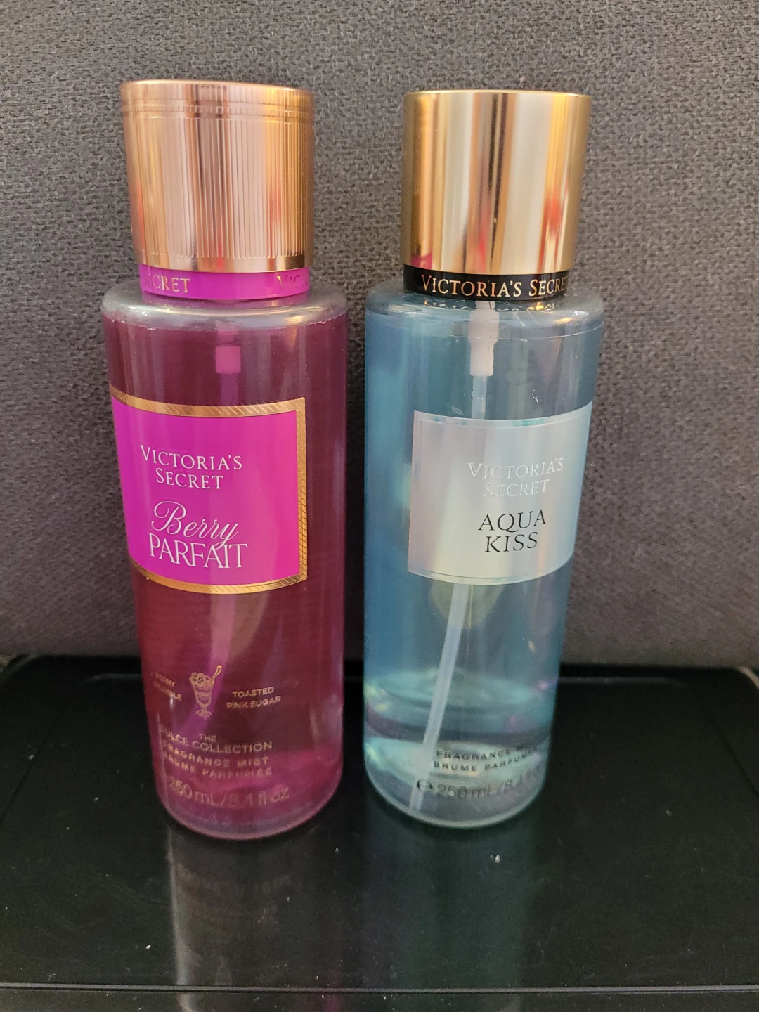 Victoria's Secret Berry Parfait & Aqua Kiss Fragrance Mists