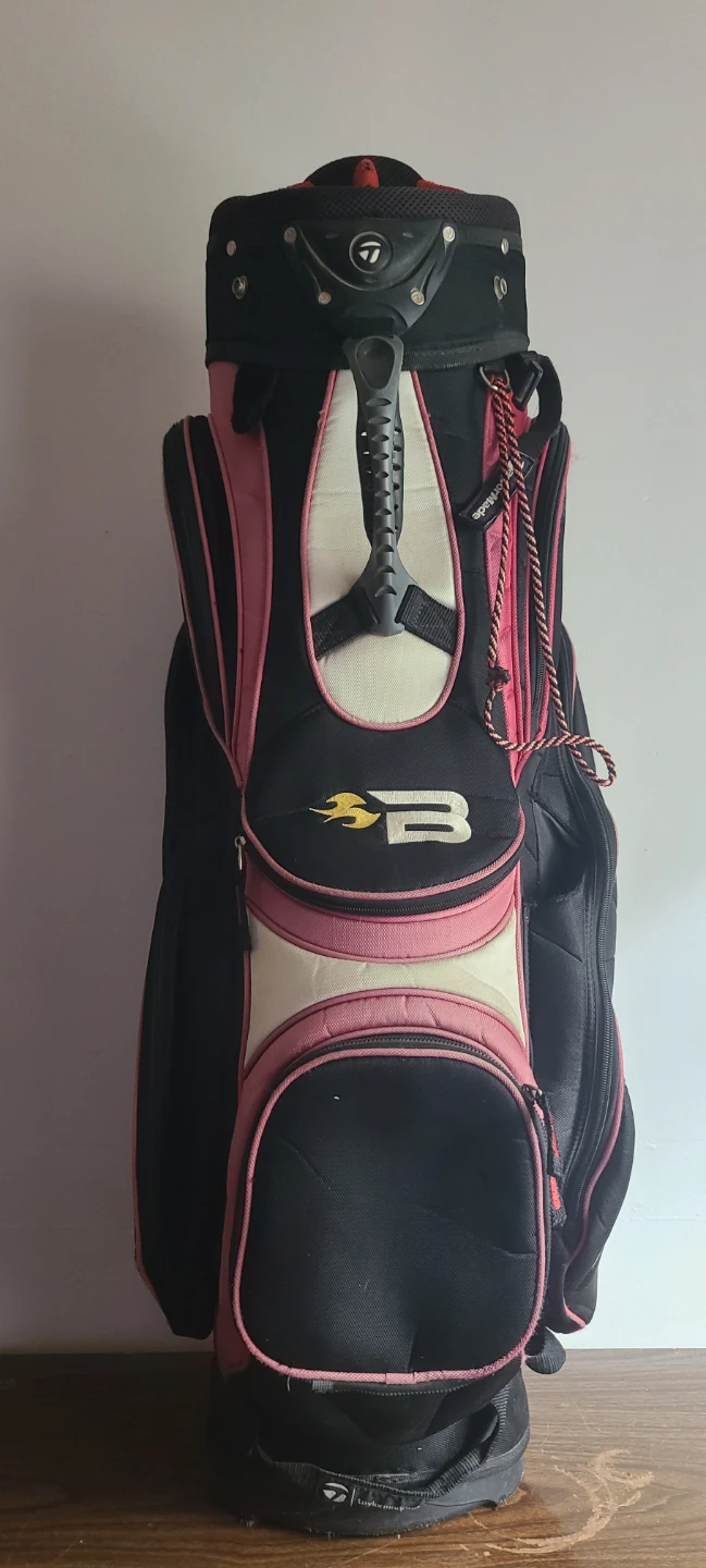 TaylorMade Golf Bag Micro Lite B Multi-section Black/Pink/White - photo 2