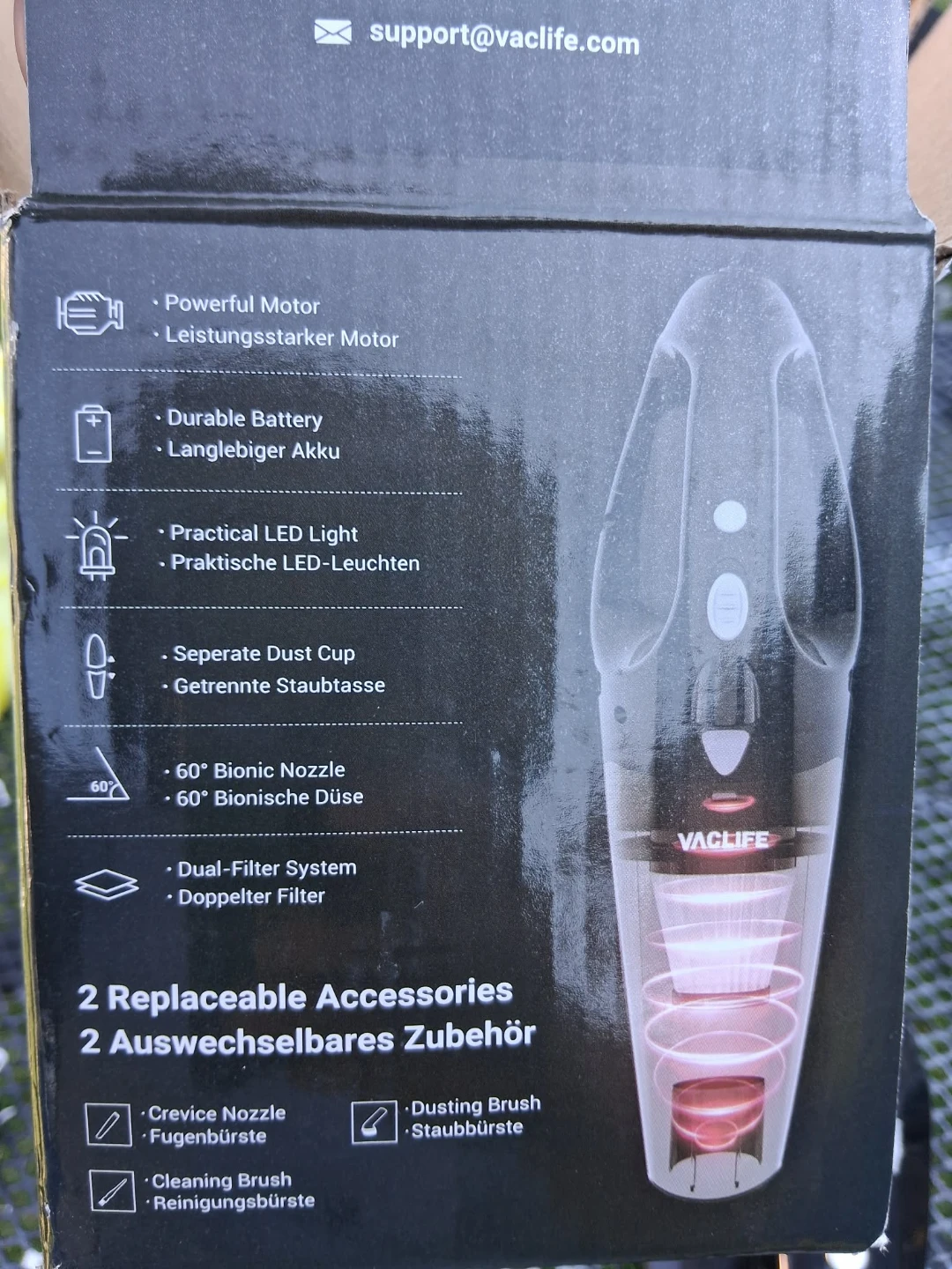 VACLIFE Cordless Vacuum Cleaner - photo 3