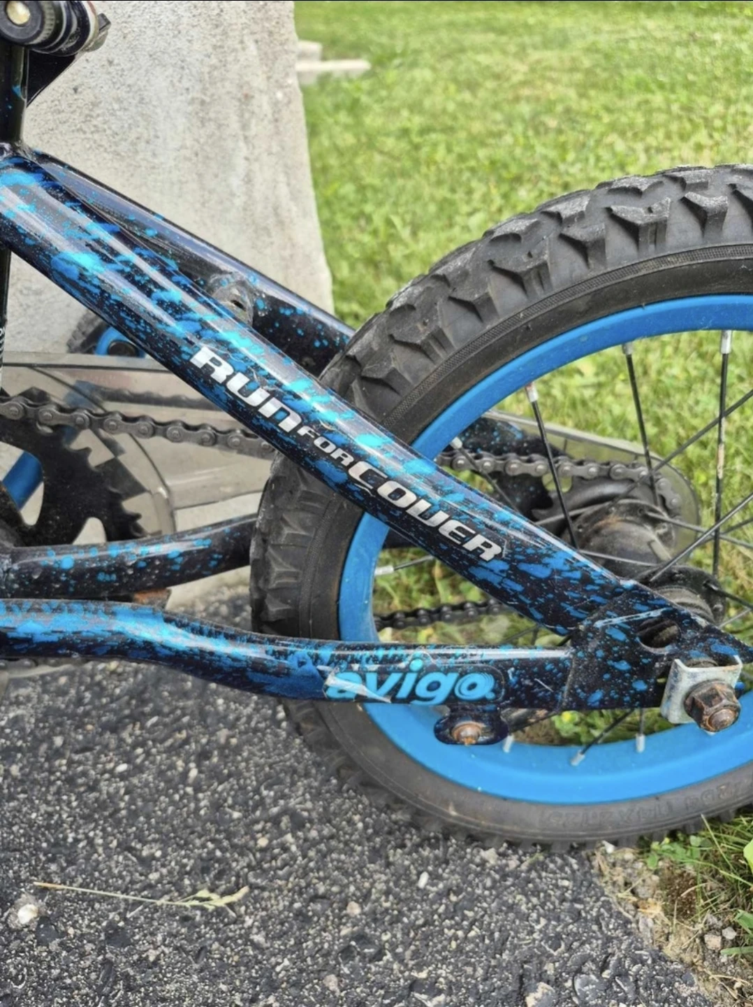 Kids Blue Avigo BMX Bike - photo 2