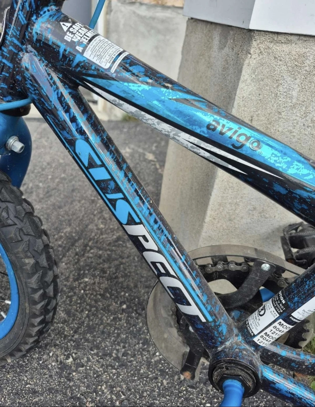 Kids Blue Avigo BMX Bike - photo 4