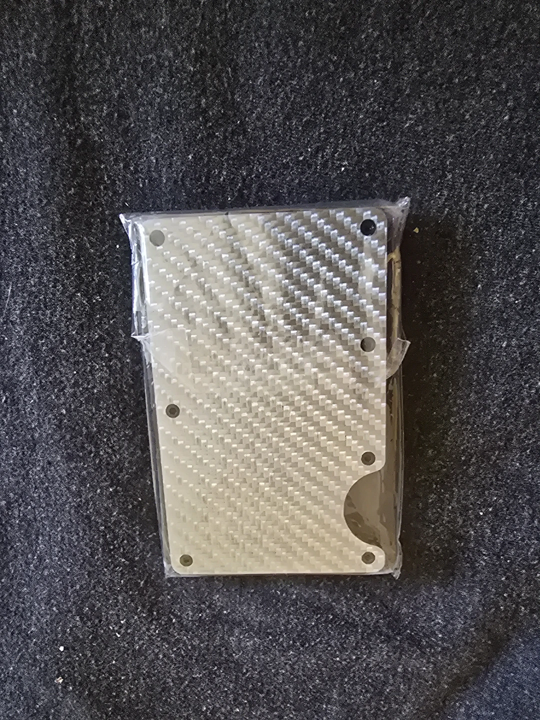 Carbon Fibre Minimalist Wallet