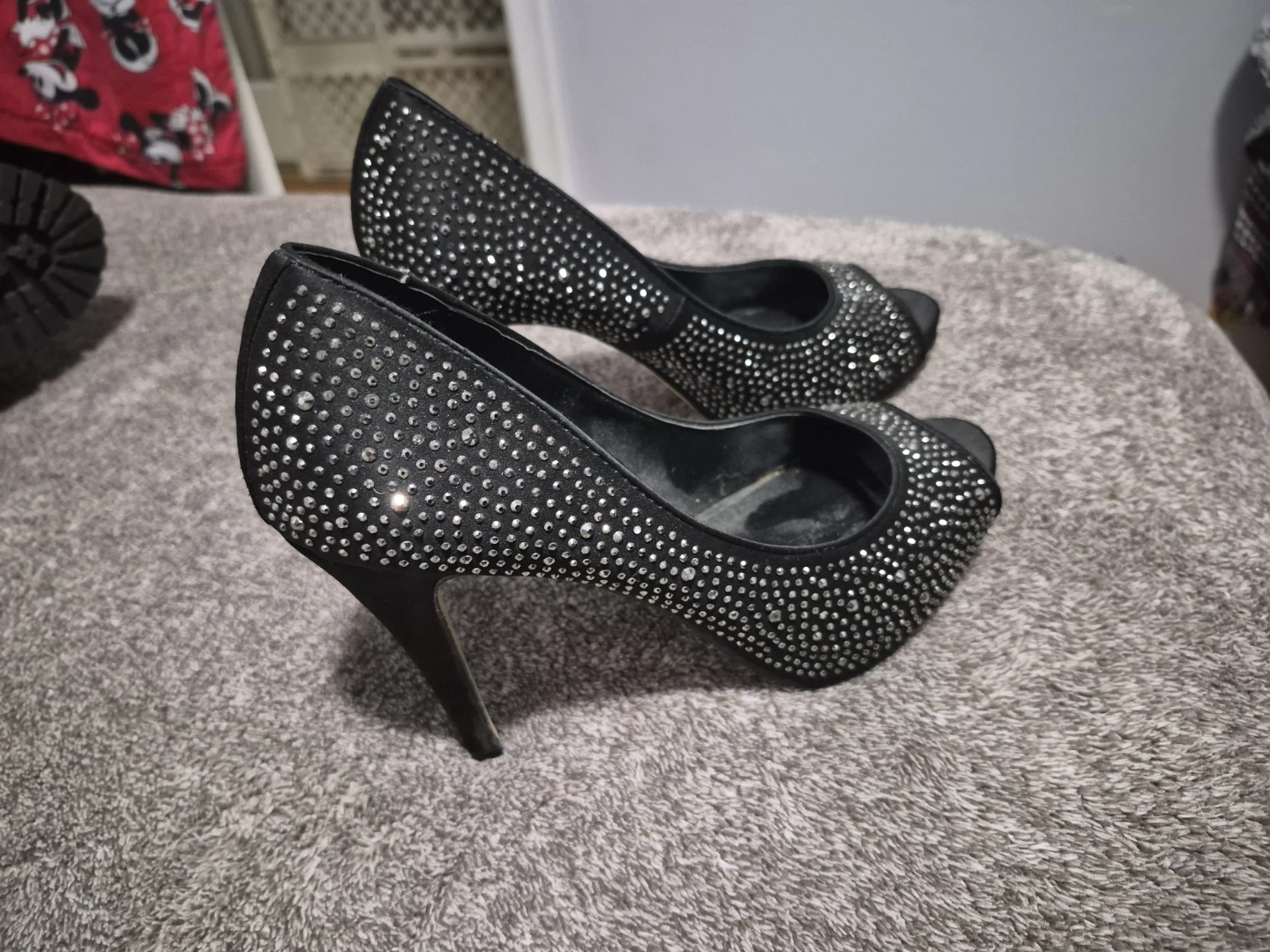 Black Women's Knee-High Boots Size 7 - photo 5