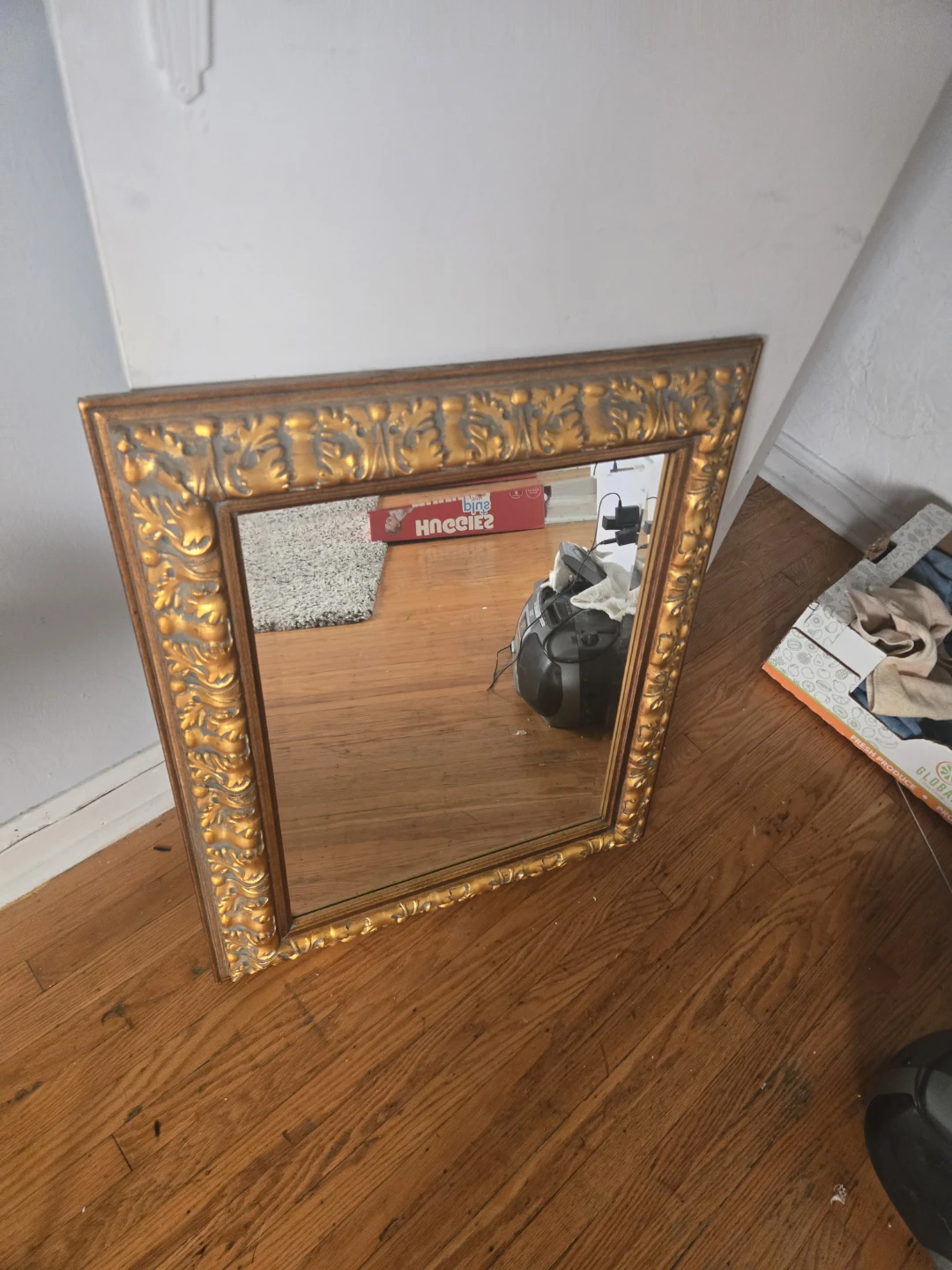 Ornate Gold Framed Mirror