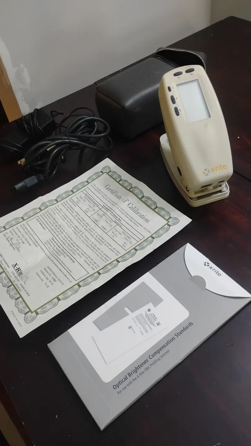 X-Rite XRGA Optical Brightener Compensation Standards - photo 3