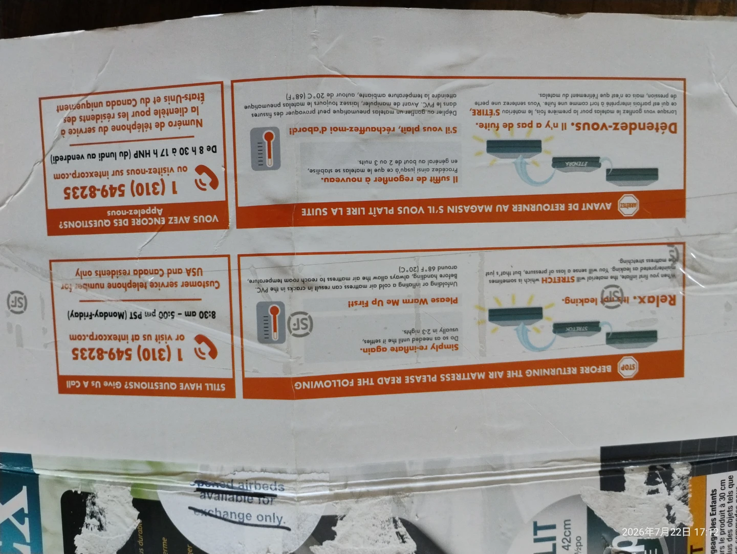 Intex Dura-Beam Plus Air Mattress Queen - photo 2
