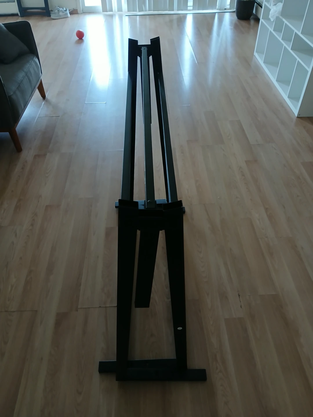 Black Metal platform Bed Frame twin size 15" high - photo 5
