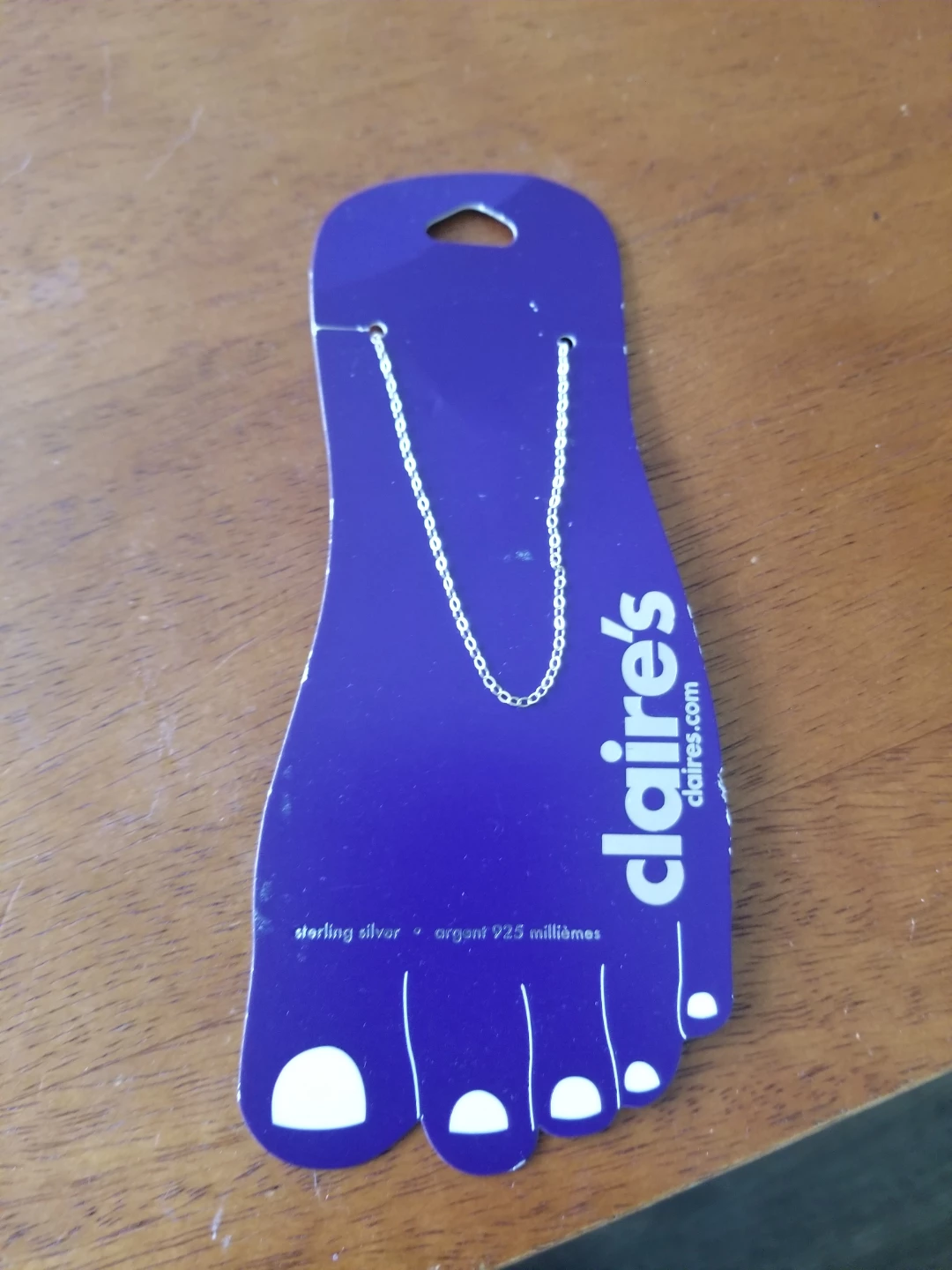 Claire's Sterling Silver Anklet