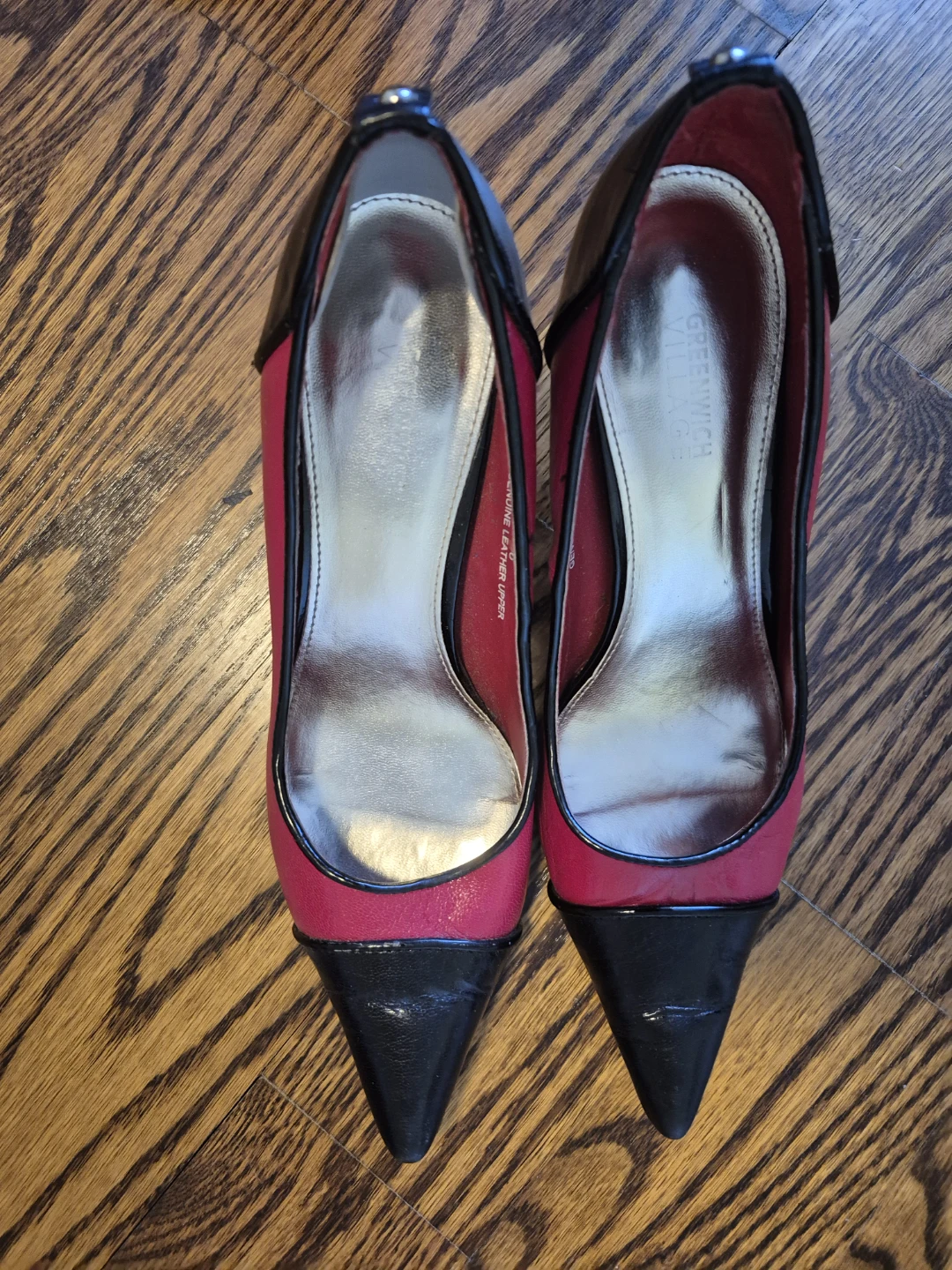Greenwich Polo Club Women's High Heels - Red/Black