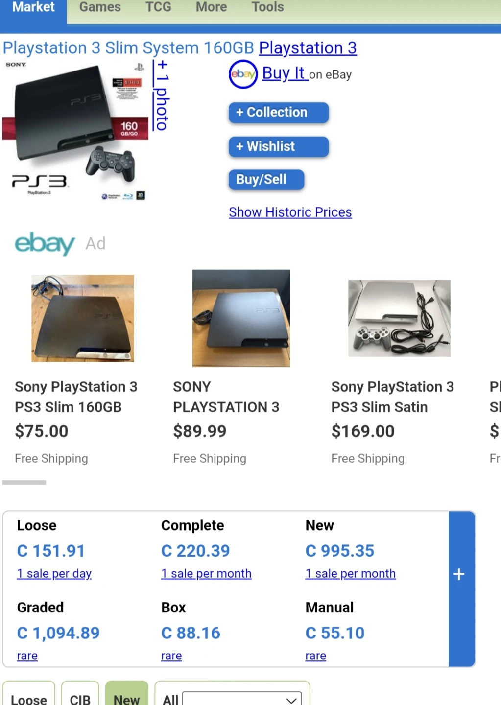 Sony PlayStation 3 Slim Console with Controller - photo 4