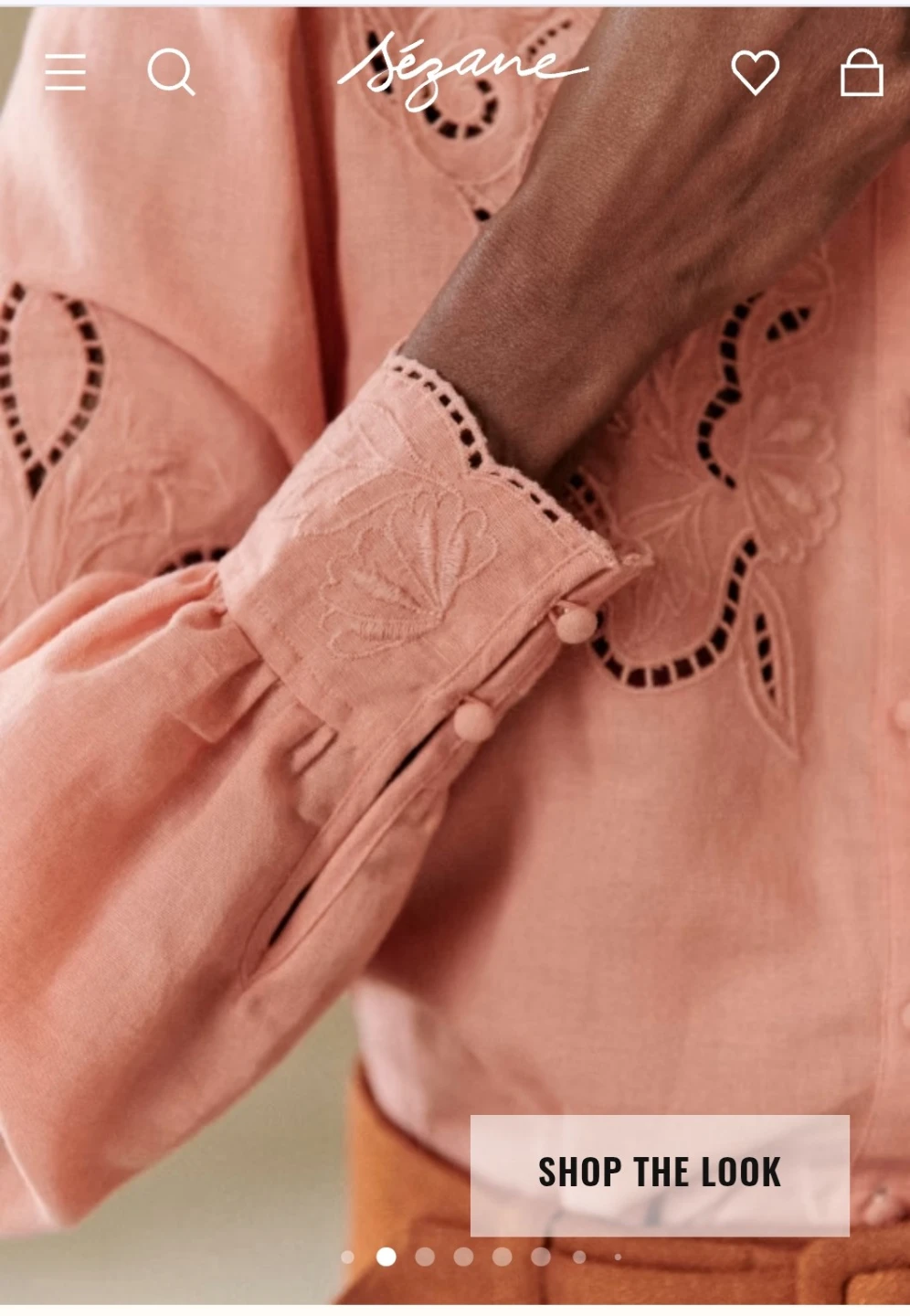 Beautiful brand new sezane shirt 70 CAD - photo 4