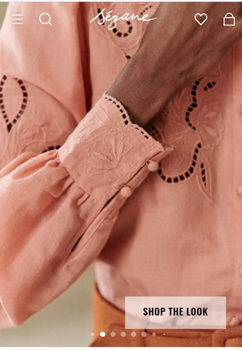Beautiful brand new sezane shirt 70 CAD - photo 4