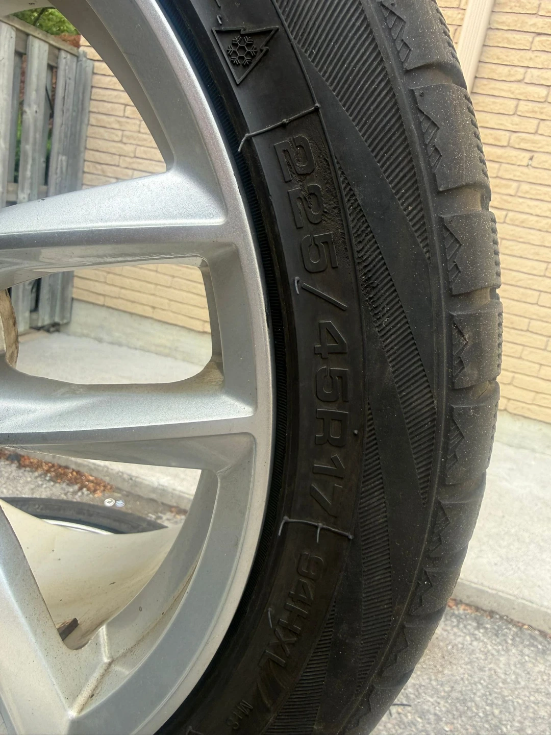 Set of 4 Tires and Rims - photo 2
