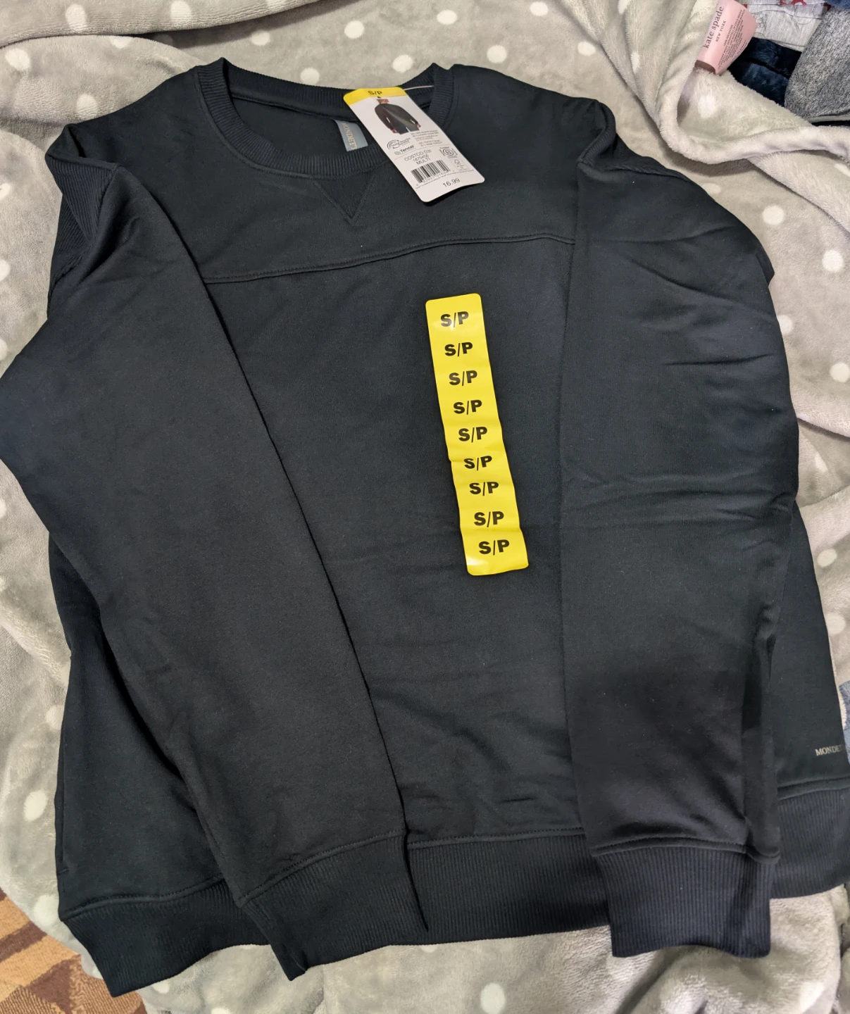 Mondetta Black Crewneck Sweatshirt - photo 3