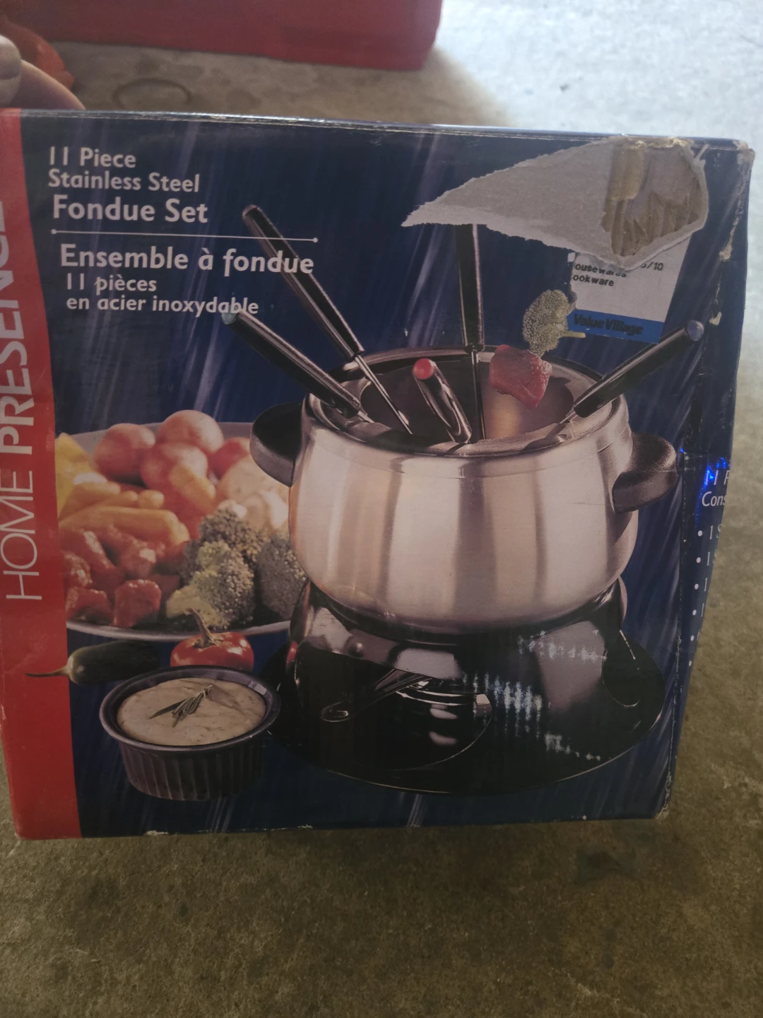 11 Piece Stainless Steel Fondue Set - photo 2