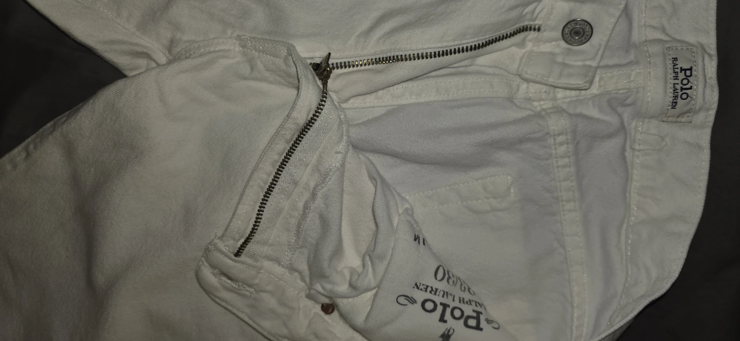 Polo Ralph Lauren Men's White Sullivan Slim Fit Jeans(Waist 33) - photo 5