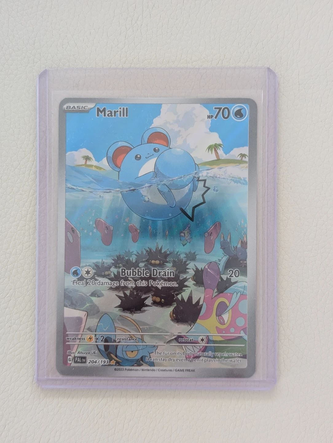 Marill IR Pokémon Card [Near Mint]