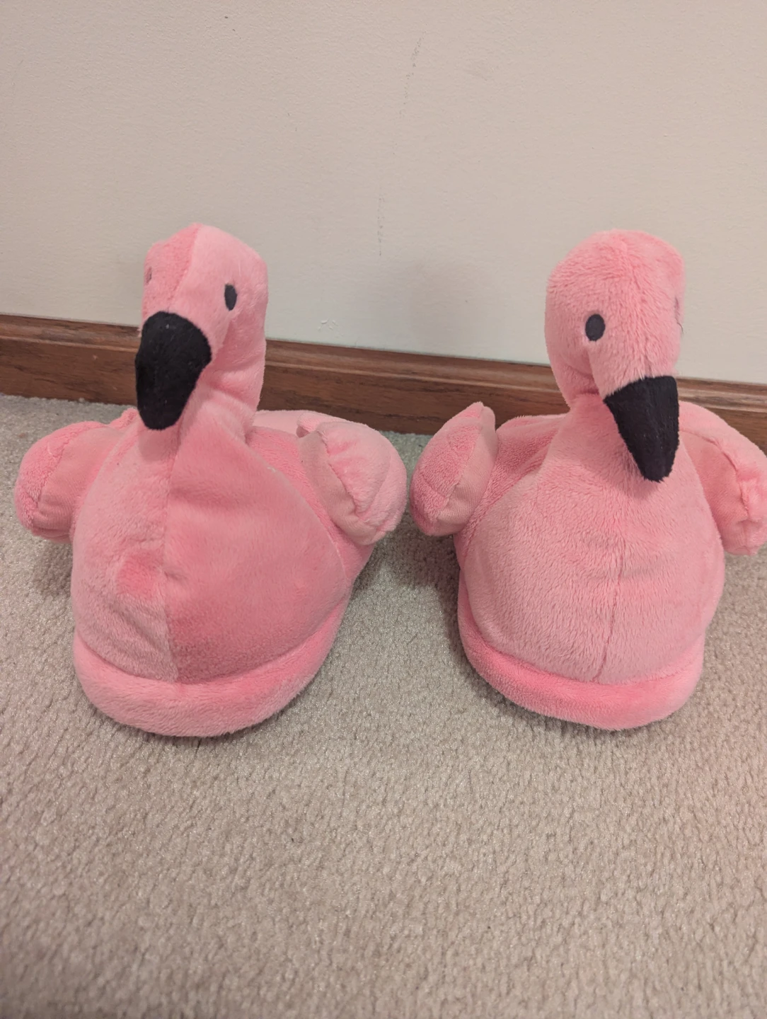 Old Navy Pink Flamingo Slippers XL
