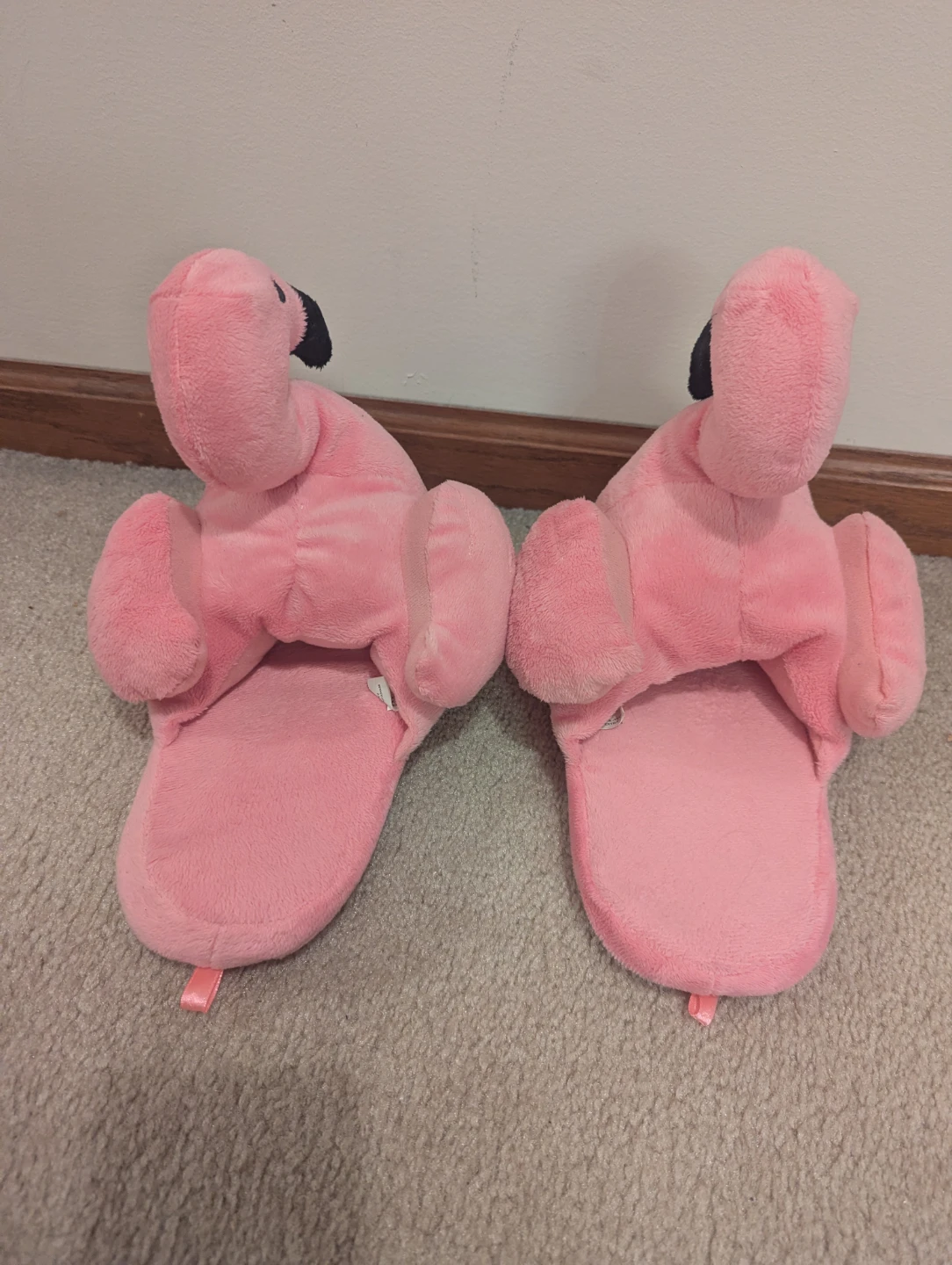 Old Navy Pink Flamingo Slippers XL - photo 2