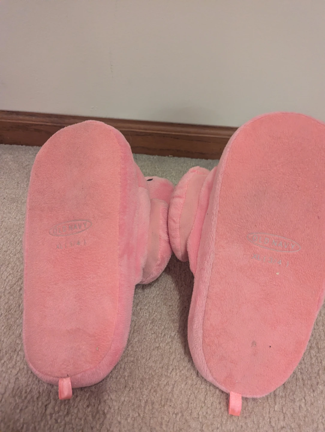 Old Navy Pink Flamingo Slippers XL - photo 3