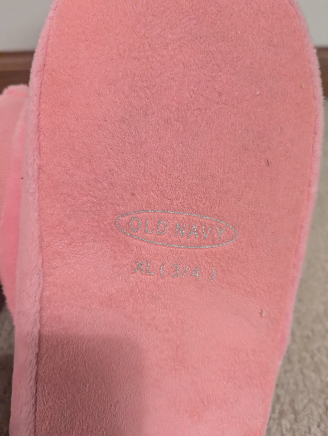 Old Navy Pink Flamingo Slippers XL - photo 4