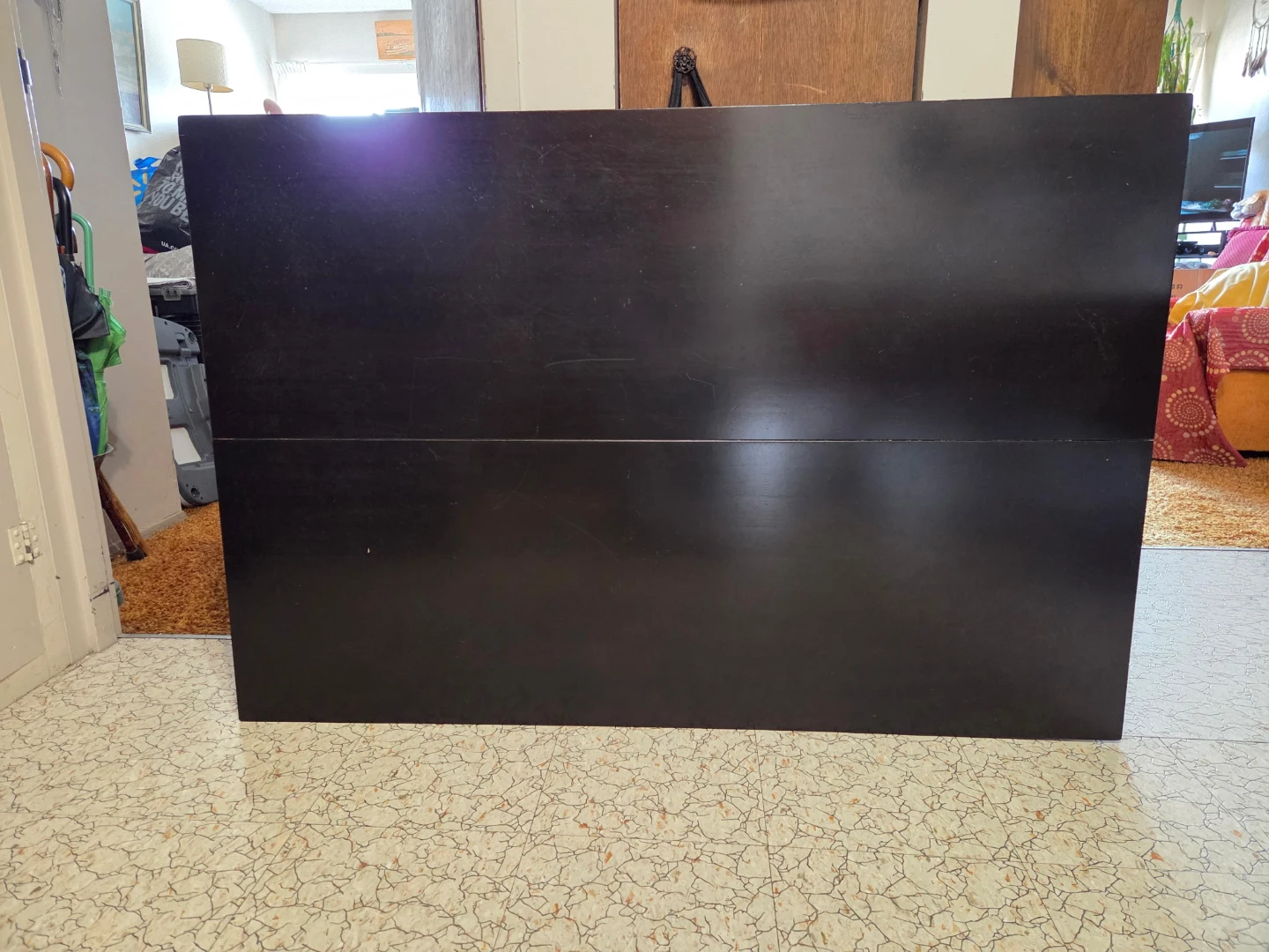 Black Dining Table and Chairs Set - photo 2