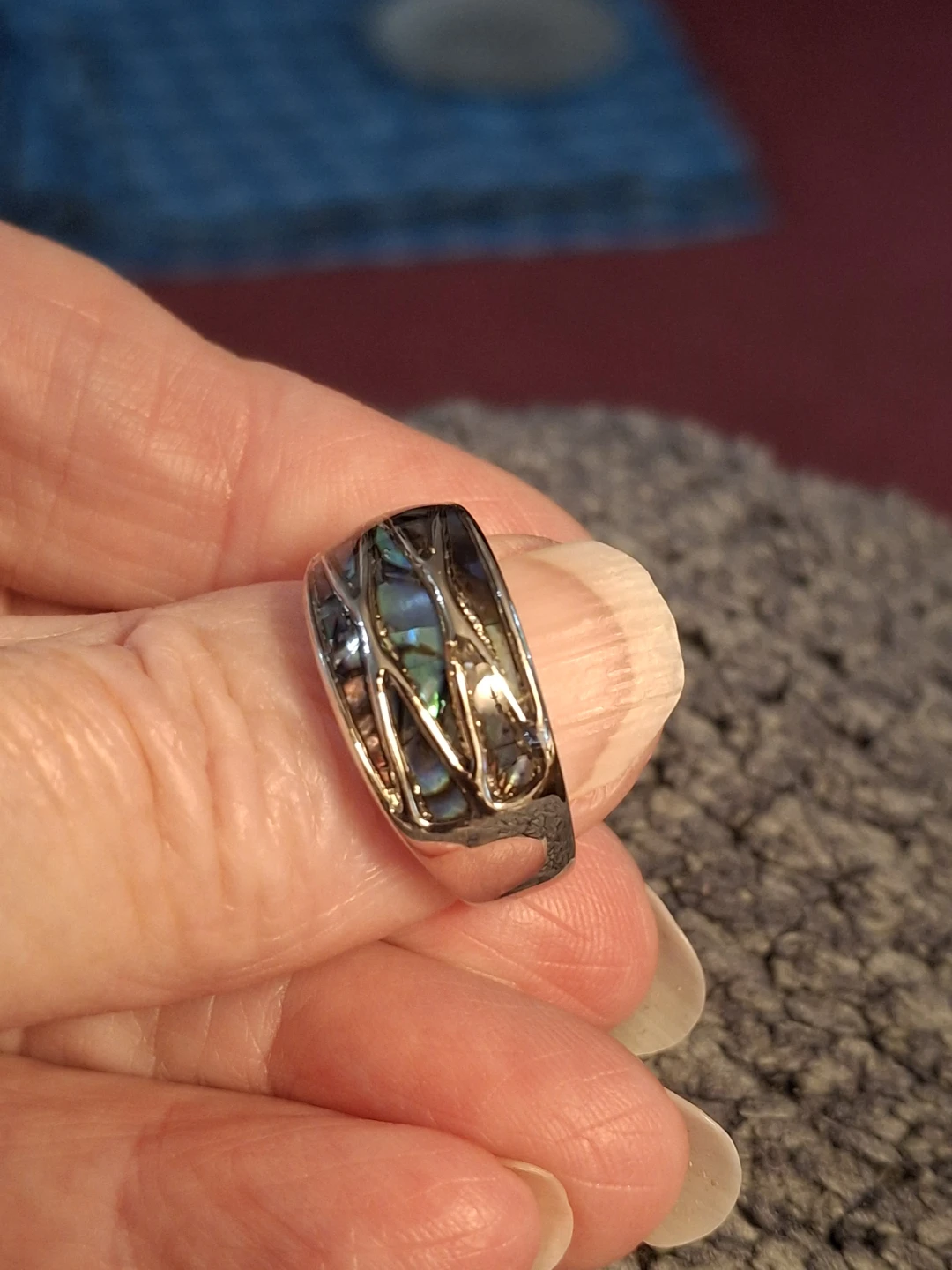 Abalone Shell Ring - photo 2
