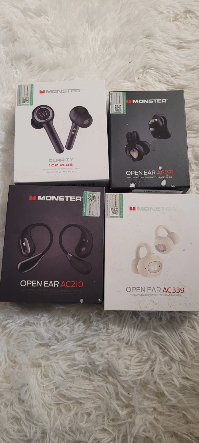 Monster Wireless In-Ear Headphones any $30 each