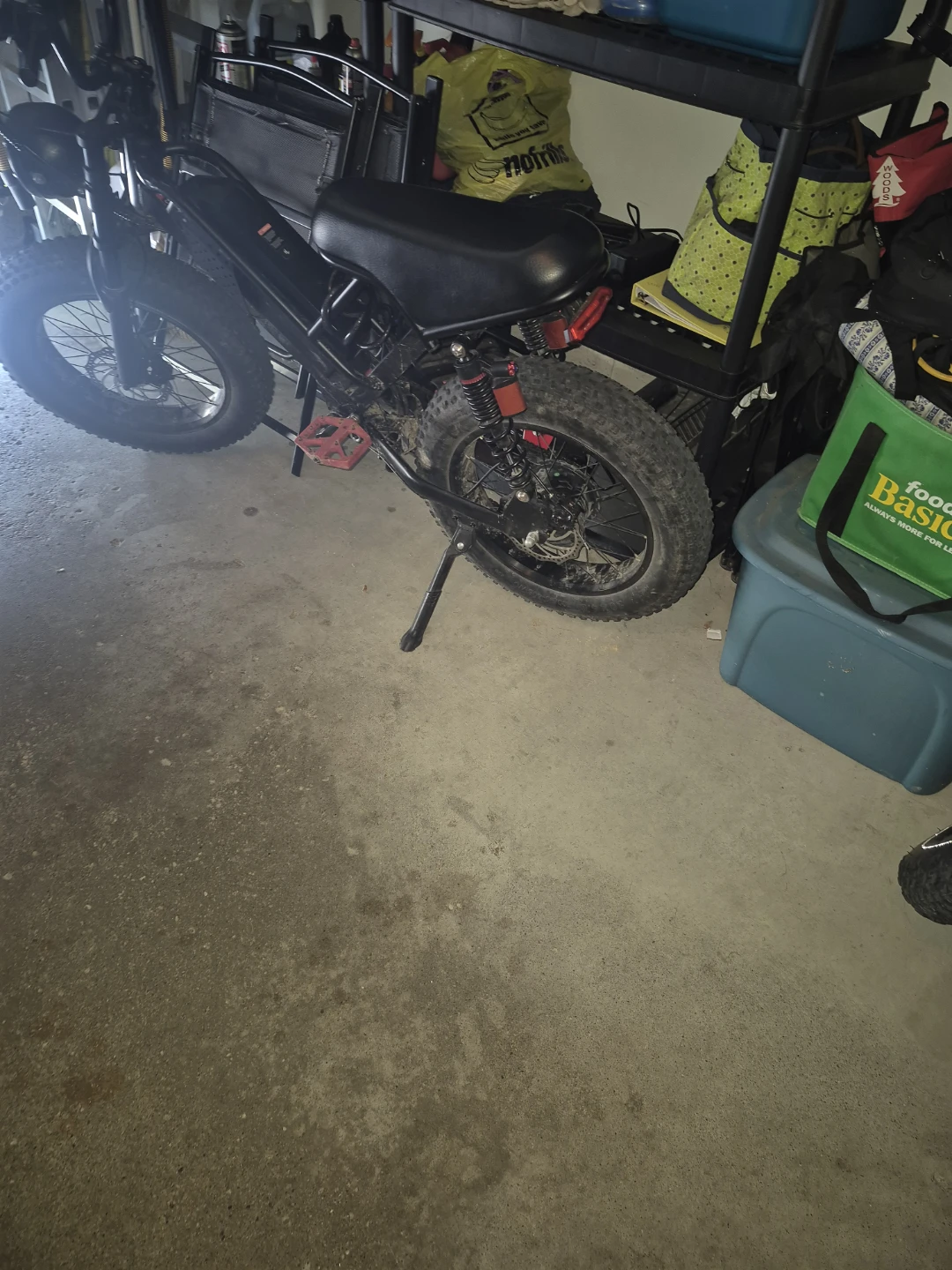 Black Electric Fat Tire Bike - photo 4