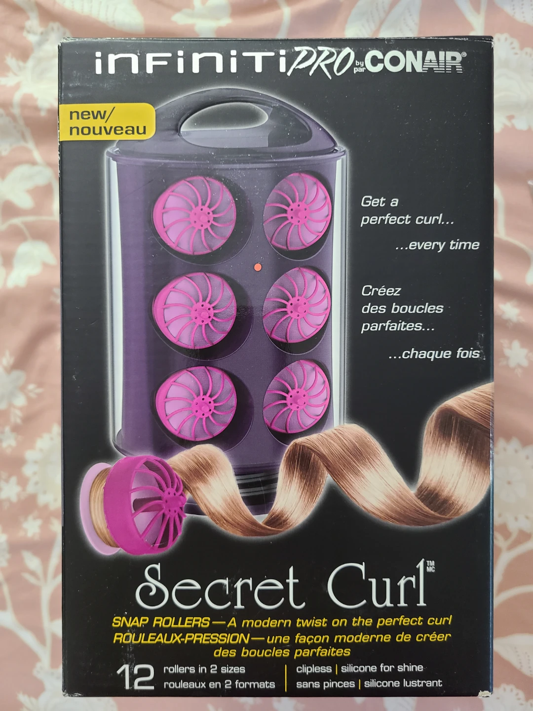 InfinitiPro Conair Secret Curl Snap Rollers