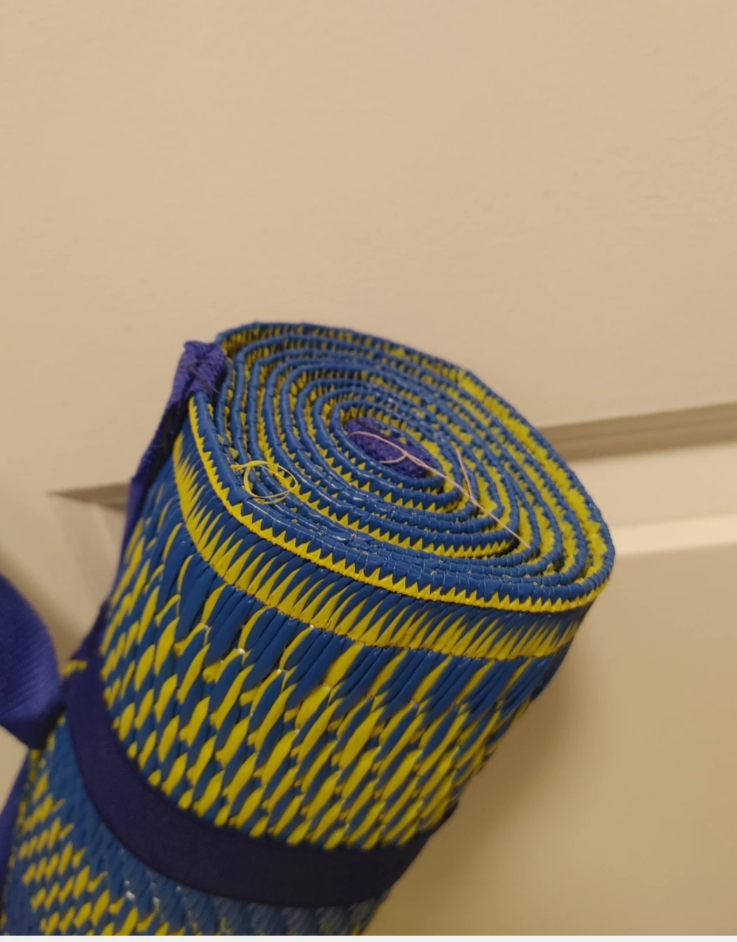 Blue and Yellow Striped Multi Use  Mat  New - photo 4