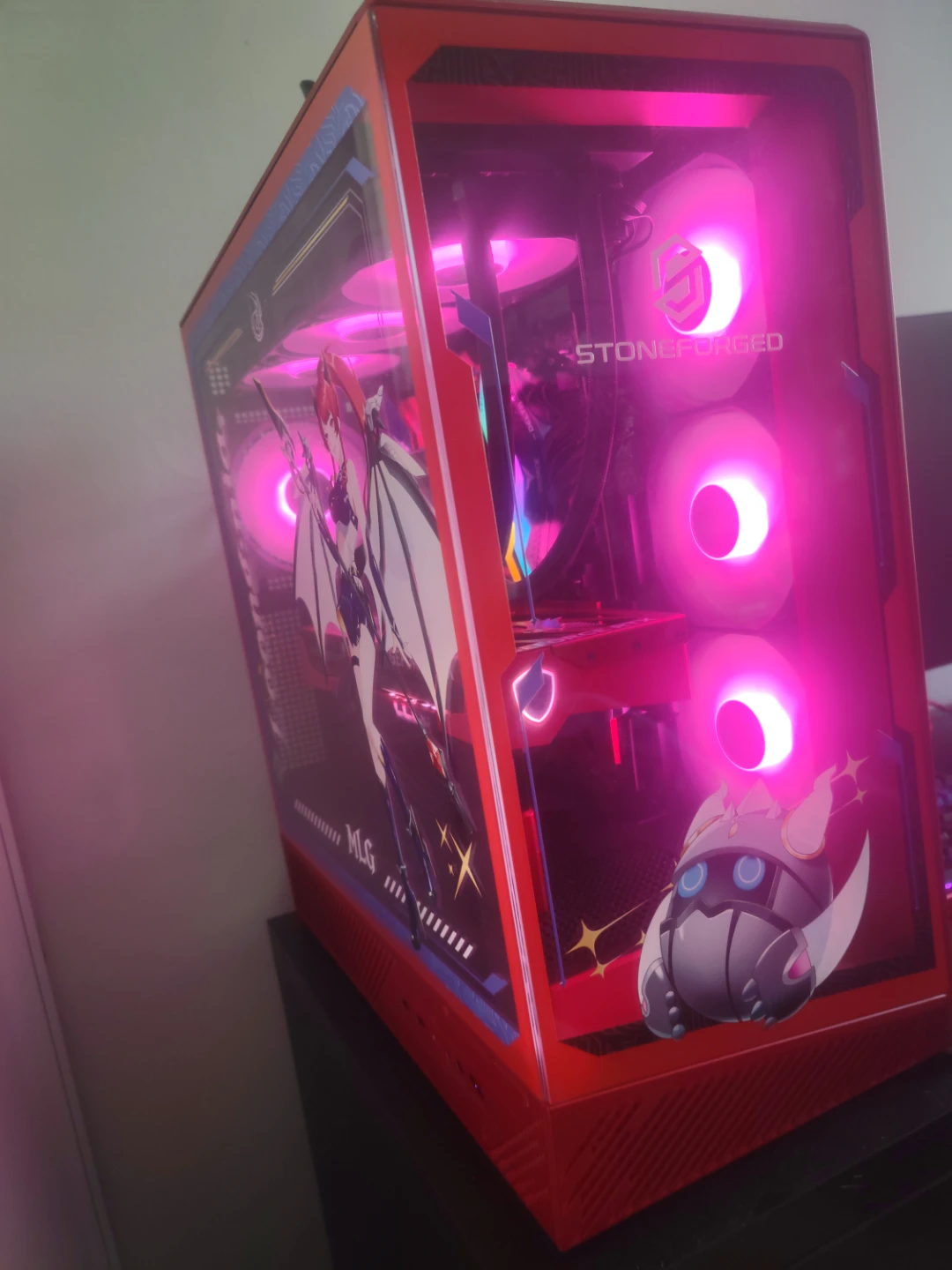 MSI MLG edition gaming PC - 5070ti - photo 2