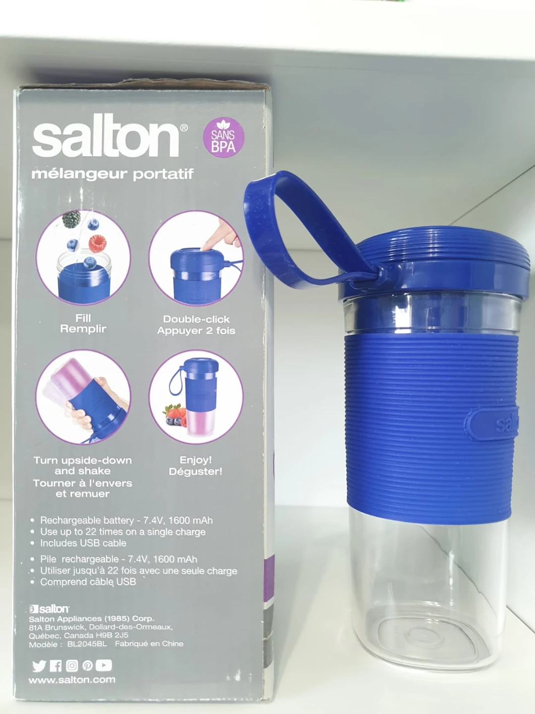 Salton Portable Blender - photo 2