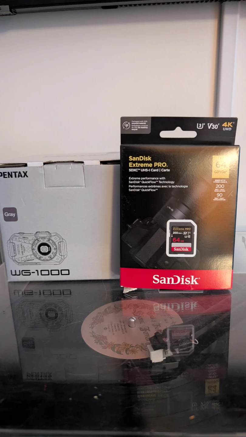 Pentax WG-1000 and SD Card - photo 4