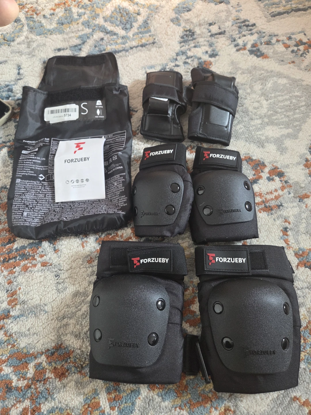 Forzueby Protective Gear Set - Size S.New