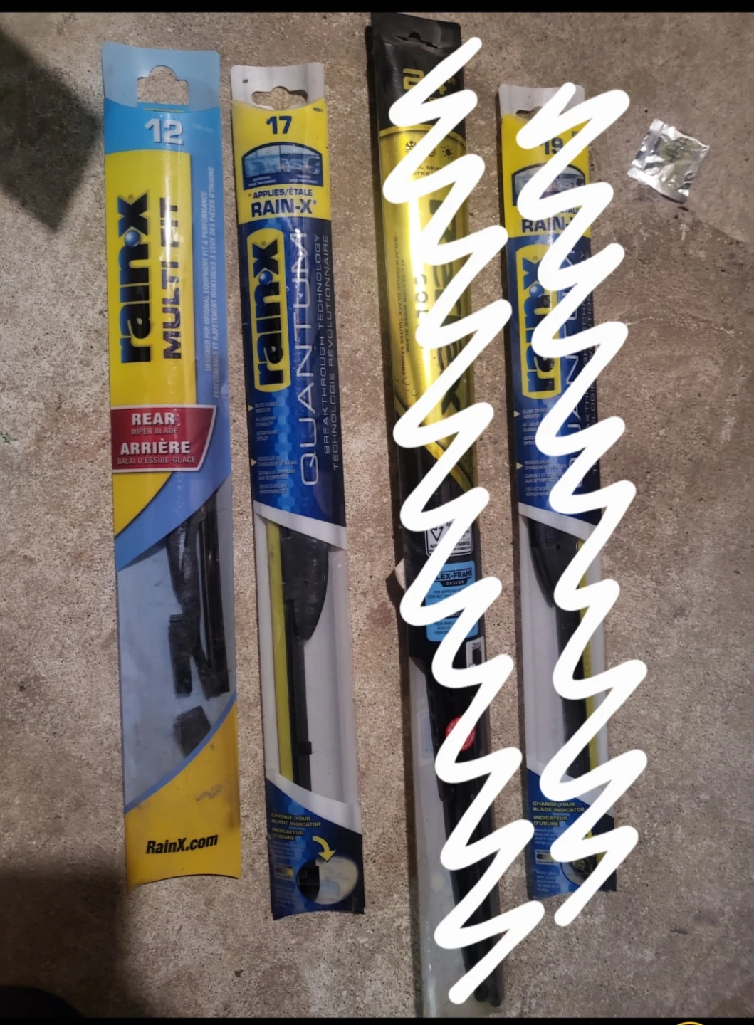 Rain-X Wiper Blades - 12", 17",
