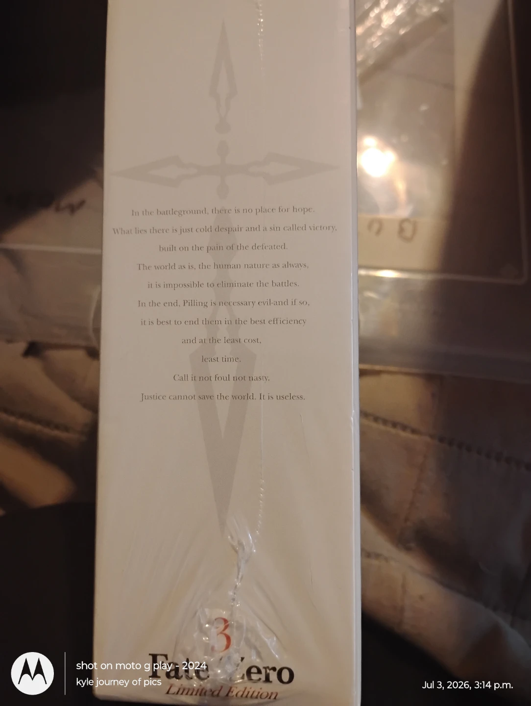 Fate/Zero 3 Limited Edition Figure - photo 3
