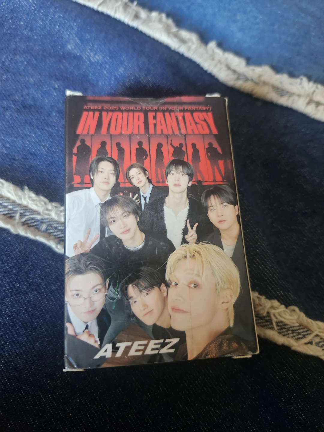 ATEEZ 2025 World Tour In Your Fantasy Lomo Card & Sticker Set