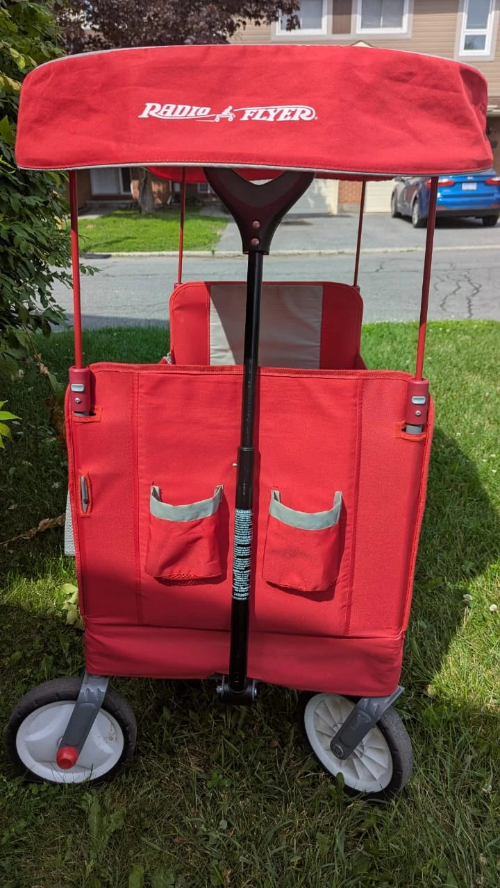 Radio Flyer All-Terrain Wagon with Canopy