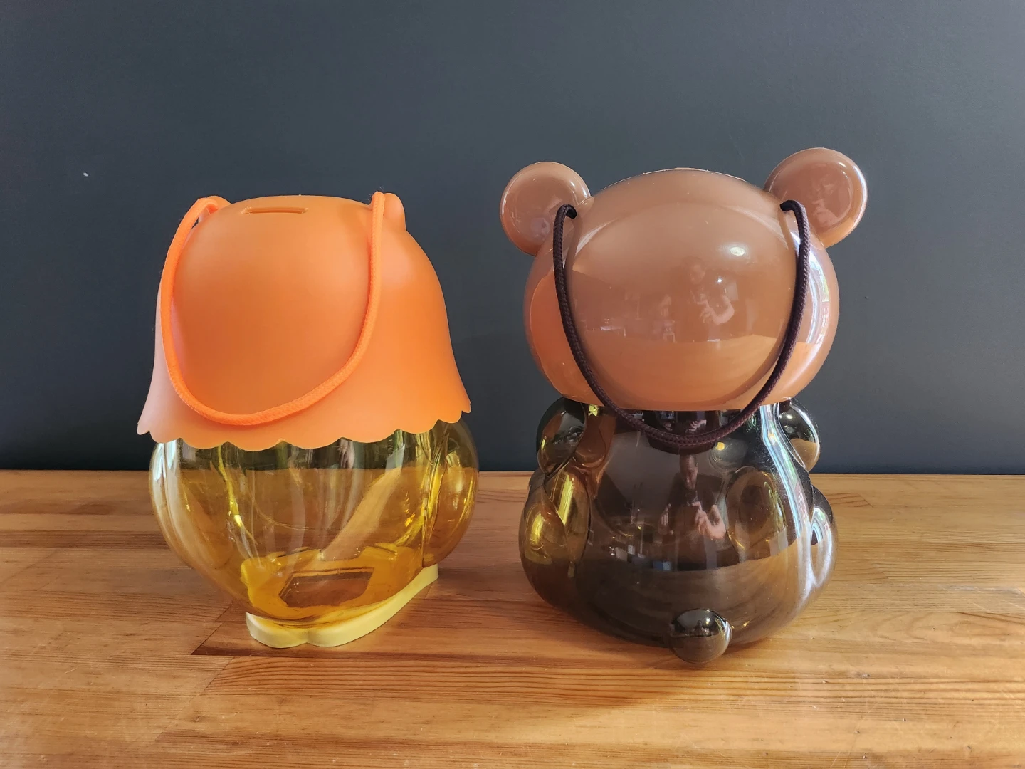 Animal Coin Banks Plastic Containers Bear/Owl - photo 2