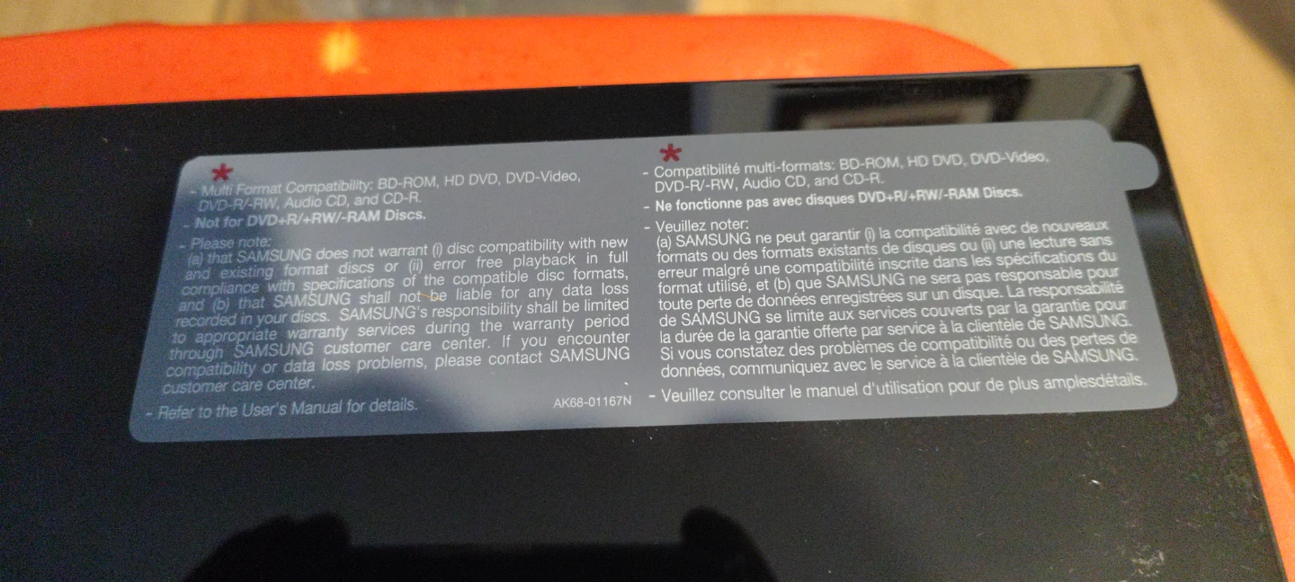 Samsung Blu-Ray Disc Player BD-P5000 - photo 5