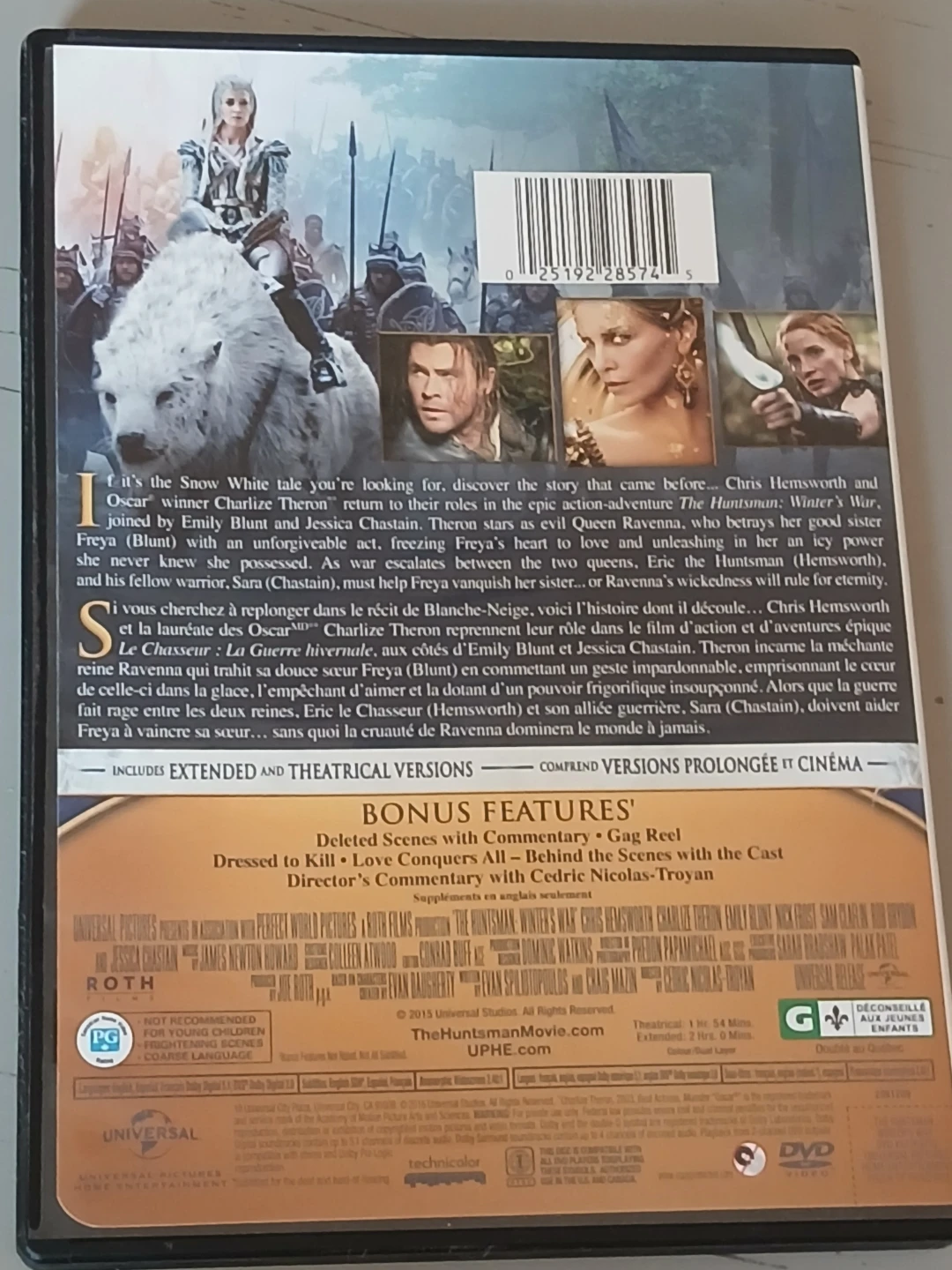The Huntsman: Winter's War DVD - photo 3