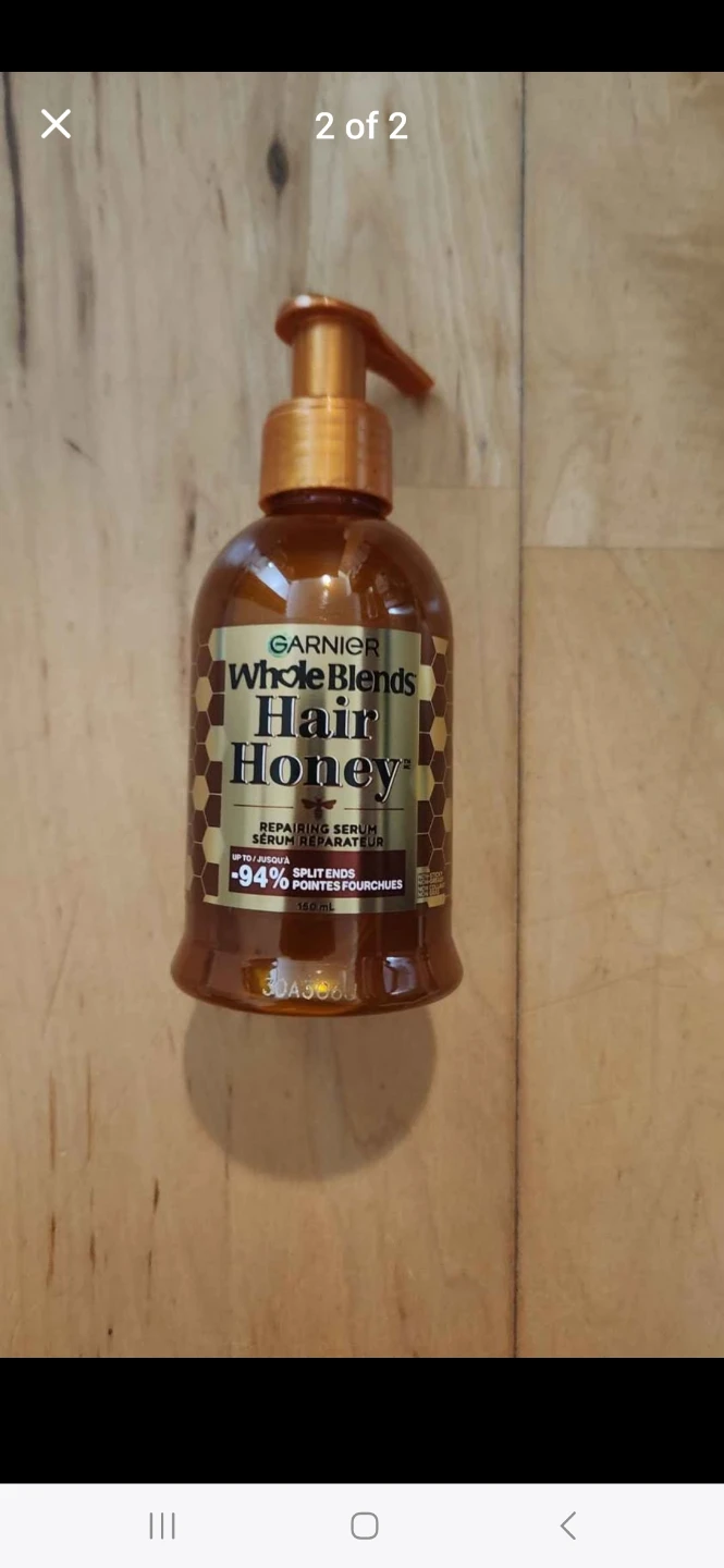 Garnier Whole Blends Hair Honey Repairing Serum (Brand New) - photo 2
