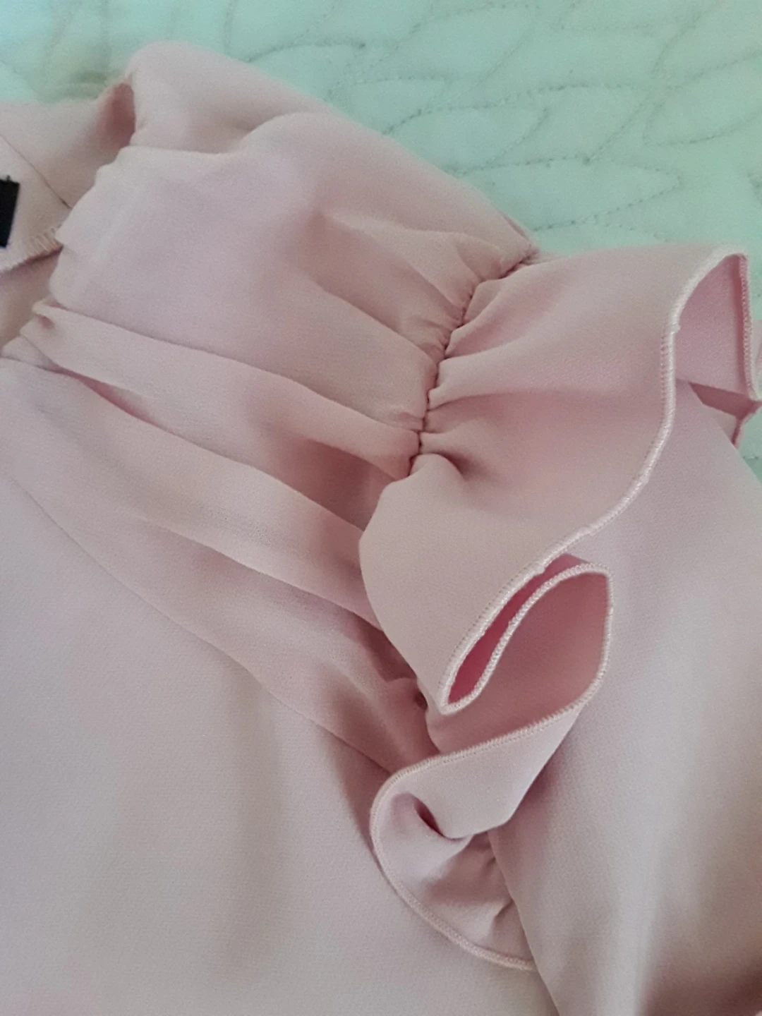 New Pink Zara Dress with Ruffles - photo 3