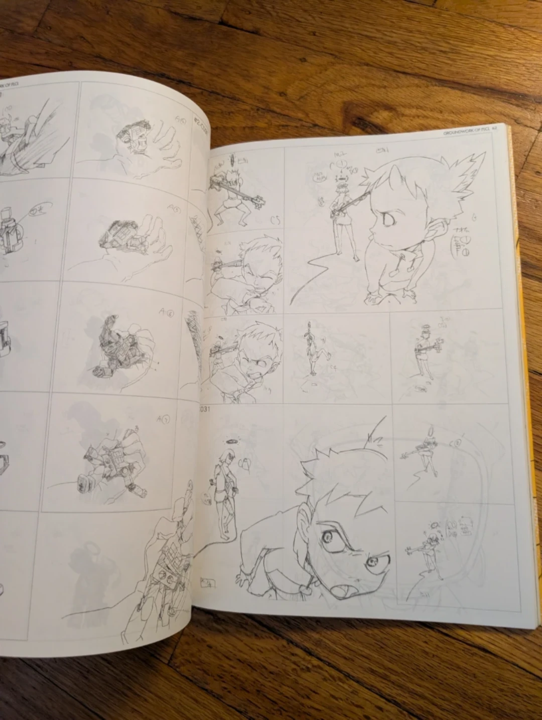 GROUNDWORK OF FLCL Art Book  2001 printing - photo 3
