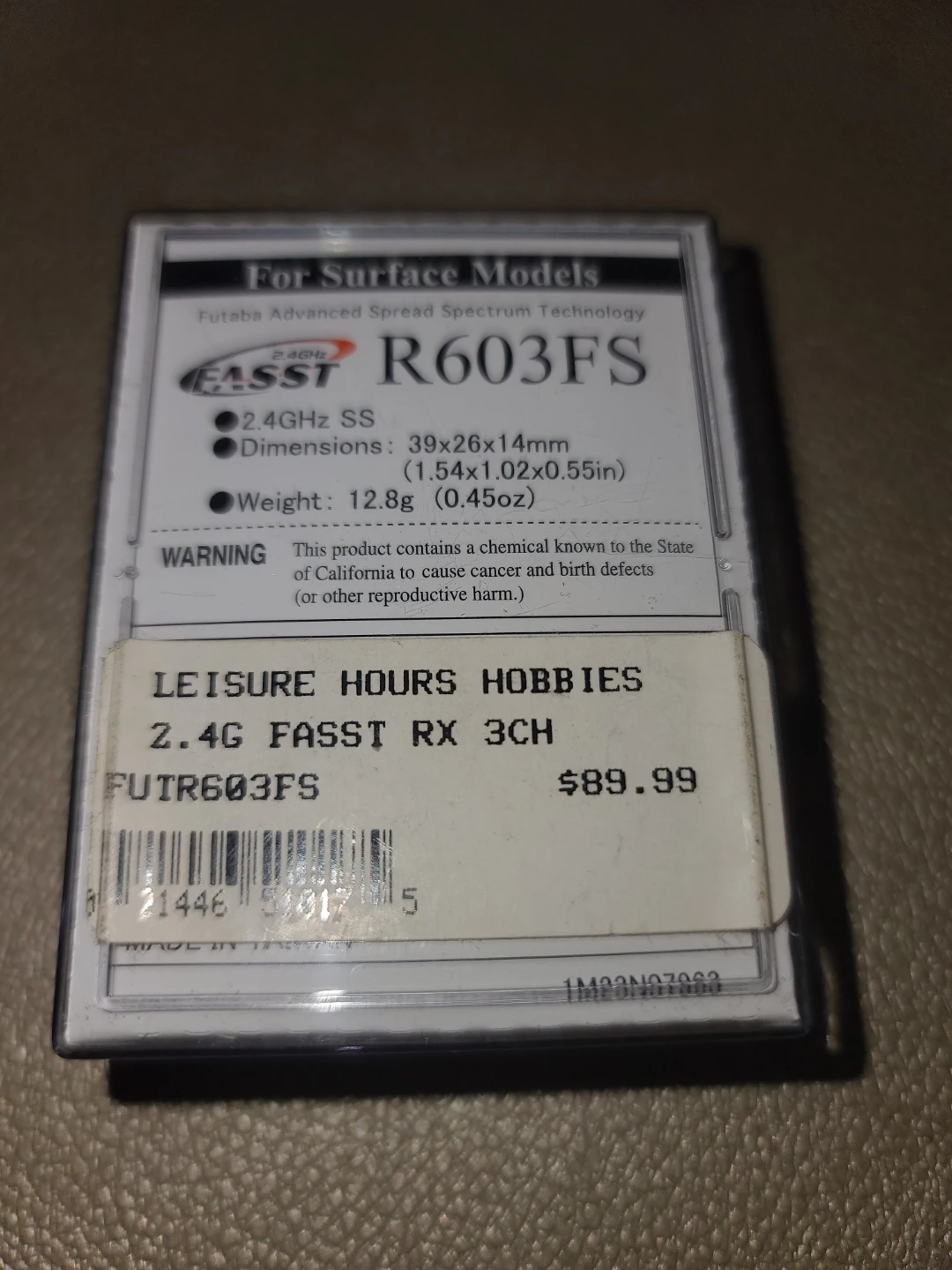 Futaba R603FS for remote control vehicles & models - photo 2