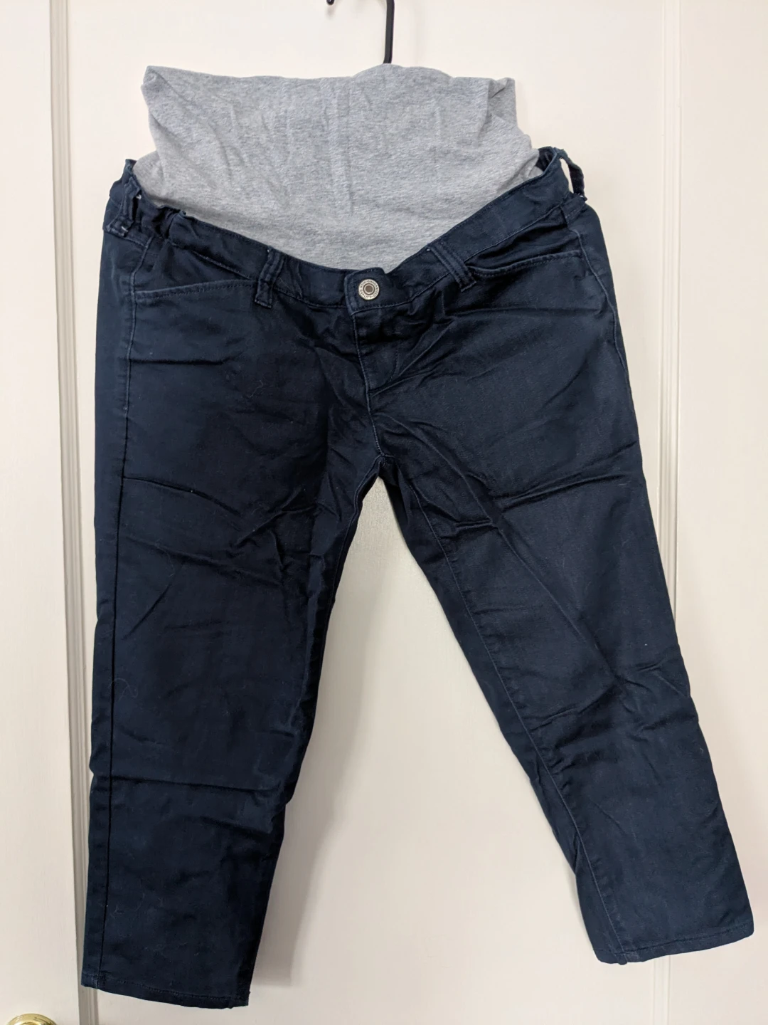 Navy Maternity Pants Size 9