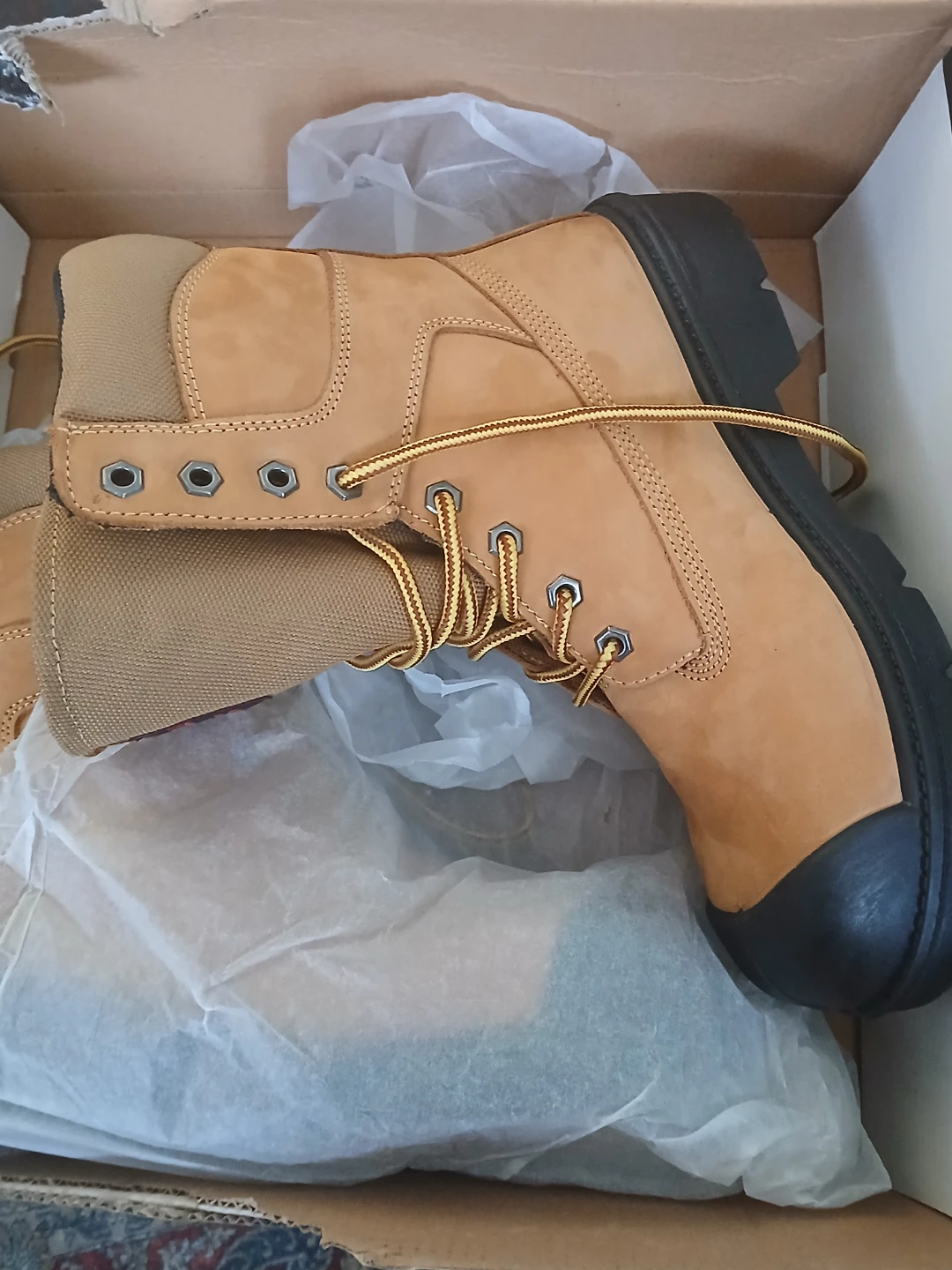 AMJ Battle Boots Work Boots - Size 7M - photo 2
