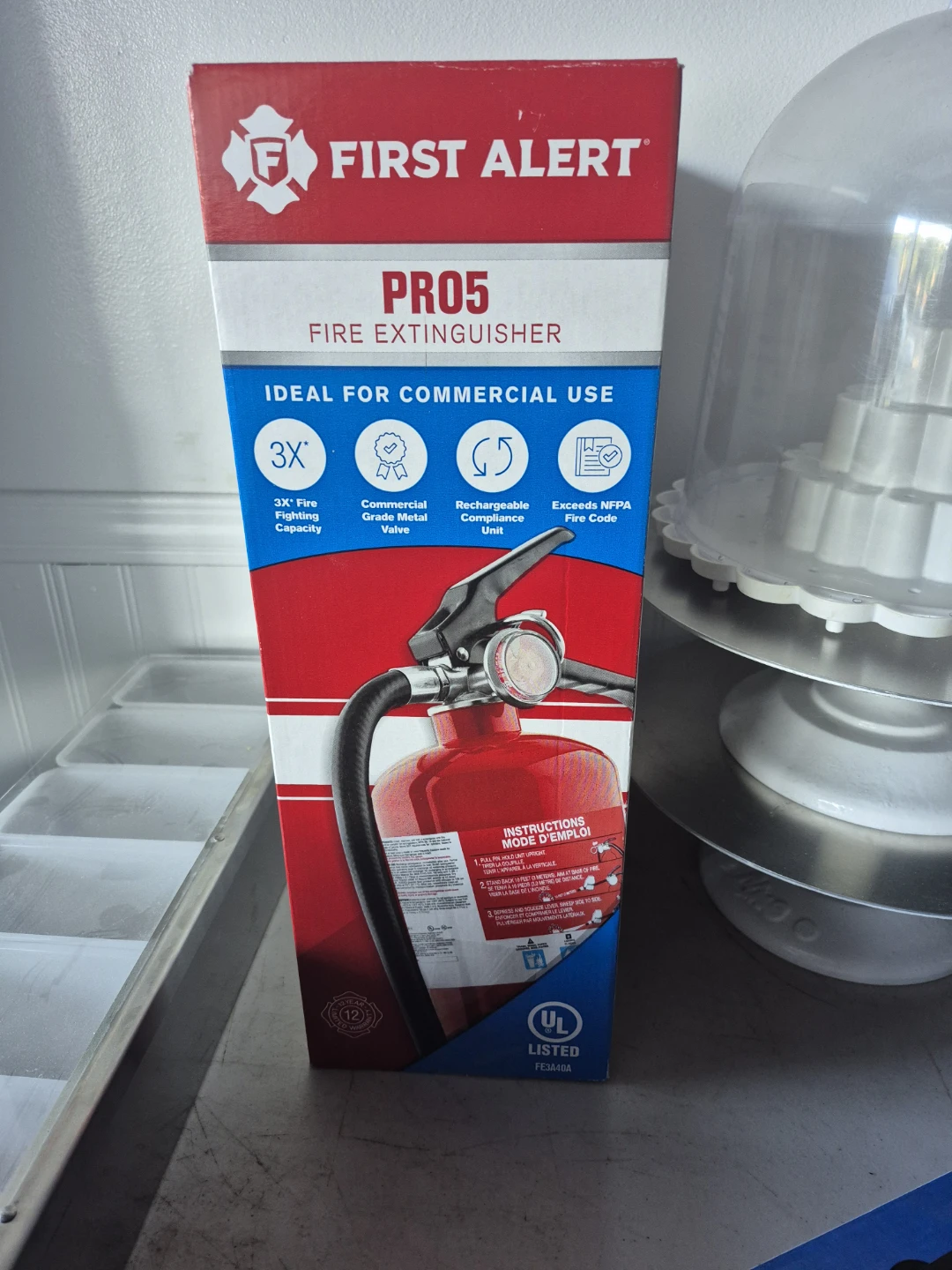 First Alert PRO5 Fire Extinguisher