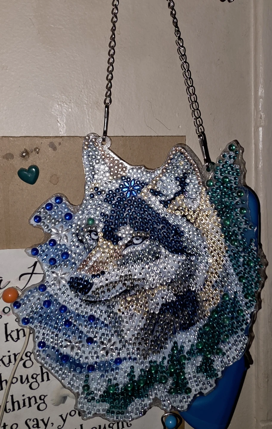 Wolf Diamond Painting Sun Catcher - photo 2